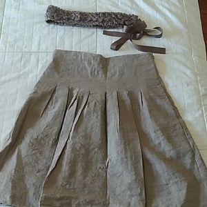 Skirt and belt